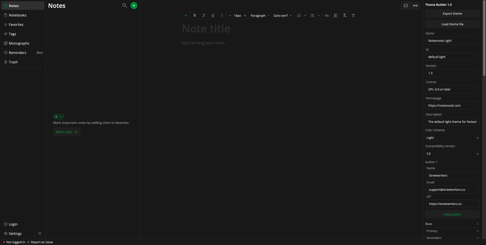 Toolbar